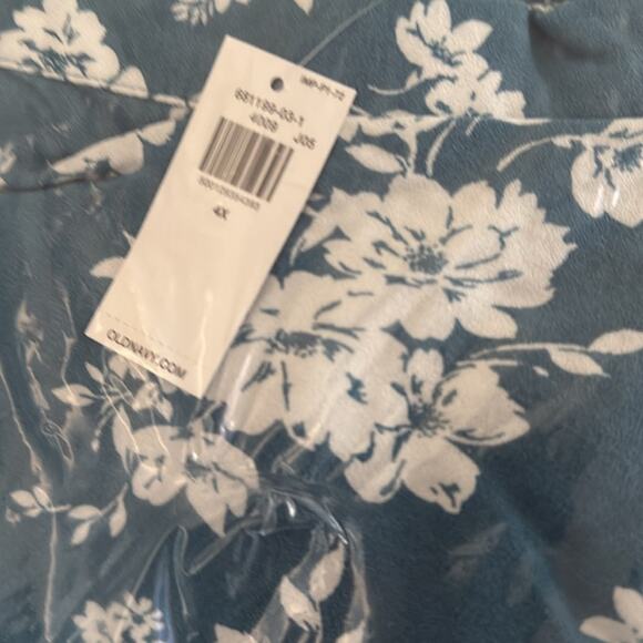 Old Navy Bold Floral Crepe A-Line Midi Skirt - Picture 12 of 12